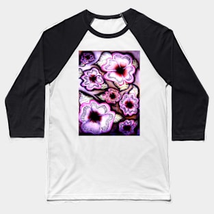 DECO PANSIES  House of Harlequin Baseball T-Shirt